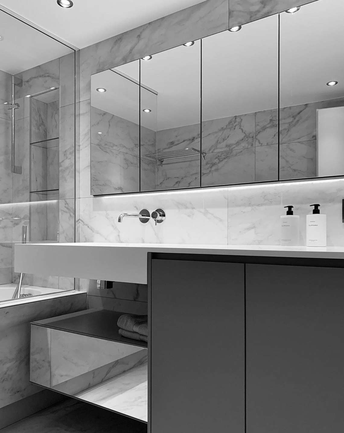 Vue 3d d'une futur rénovation de cuisine