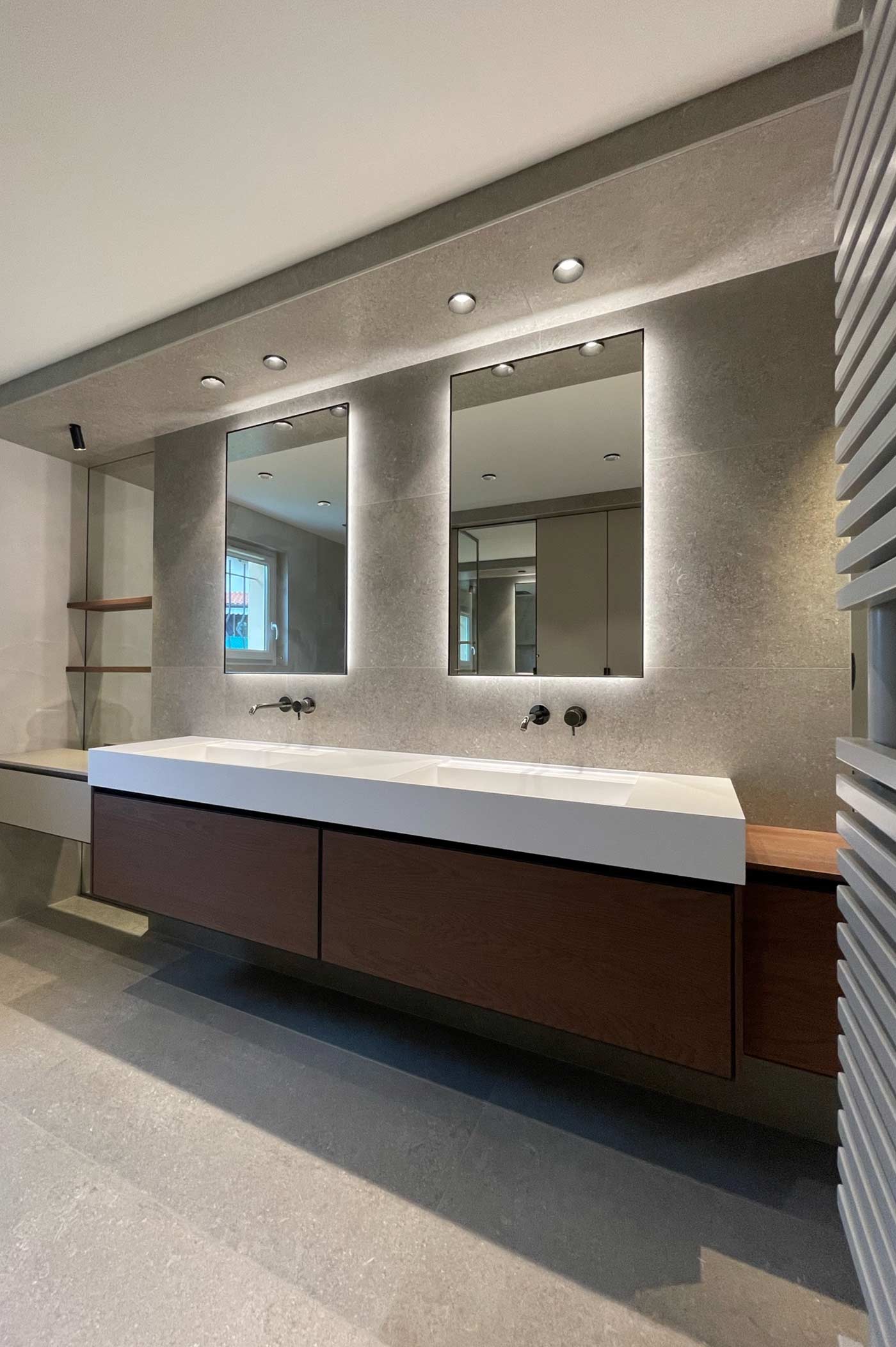 Rénovation d'une salle de bains haut de gamme à Lyon