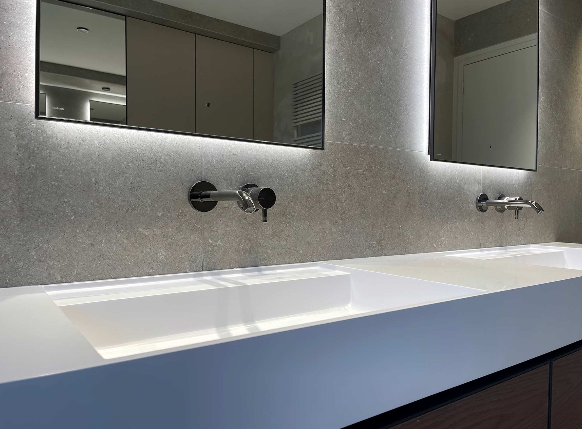 Rénovation salle de bains en pierre à Lyon / Rhône-Alpes