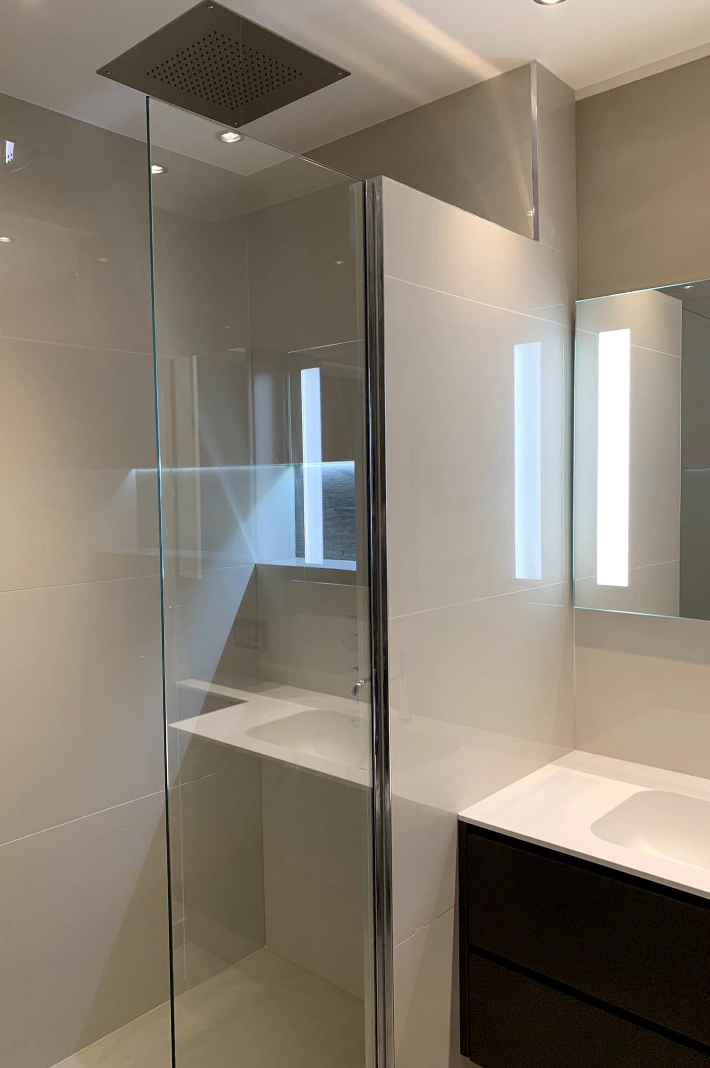 Rénovation salle de bains en pierre à Lyon / Rhône-Alpes