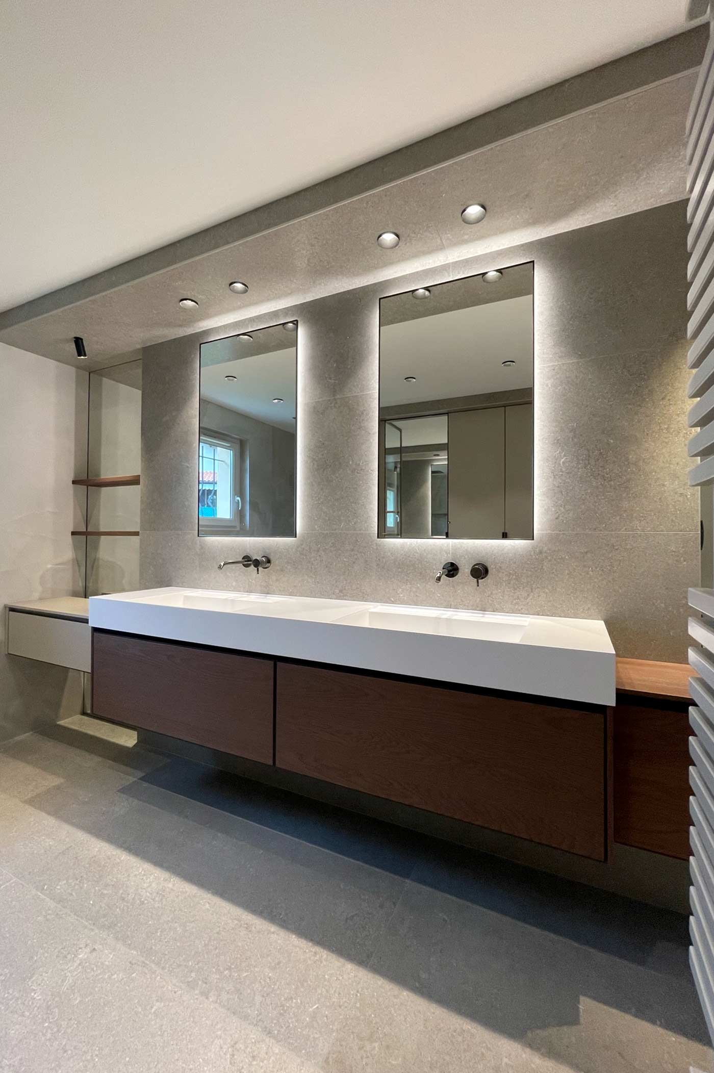 Rénovation salle de bains en pierre à Lyon / Rhône-Alpes