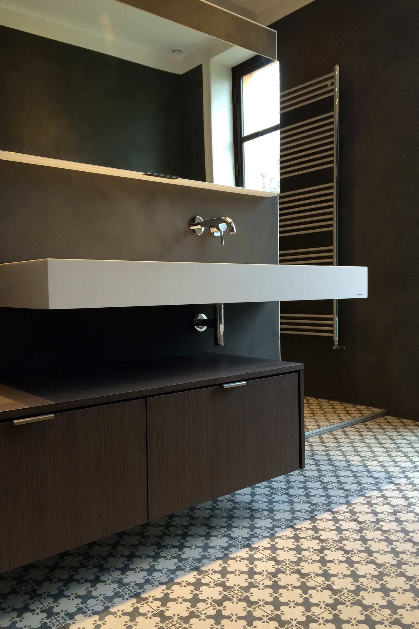 Rénovation salle de bains en pierre à Lyon / Rhône-Alpes