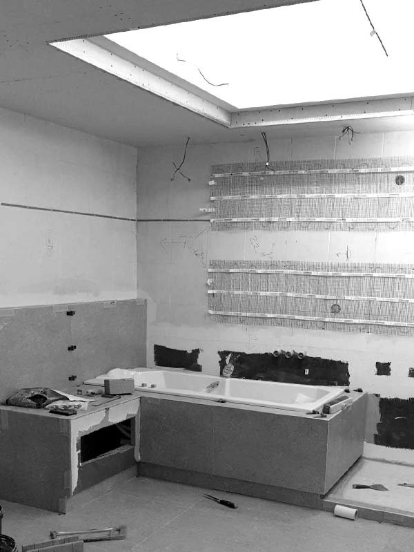 Travaux de rénovation de la salle de bains à Lyon