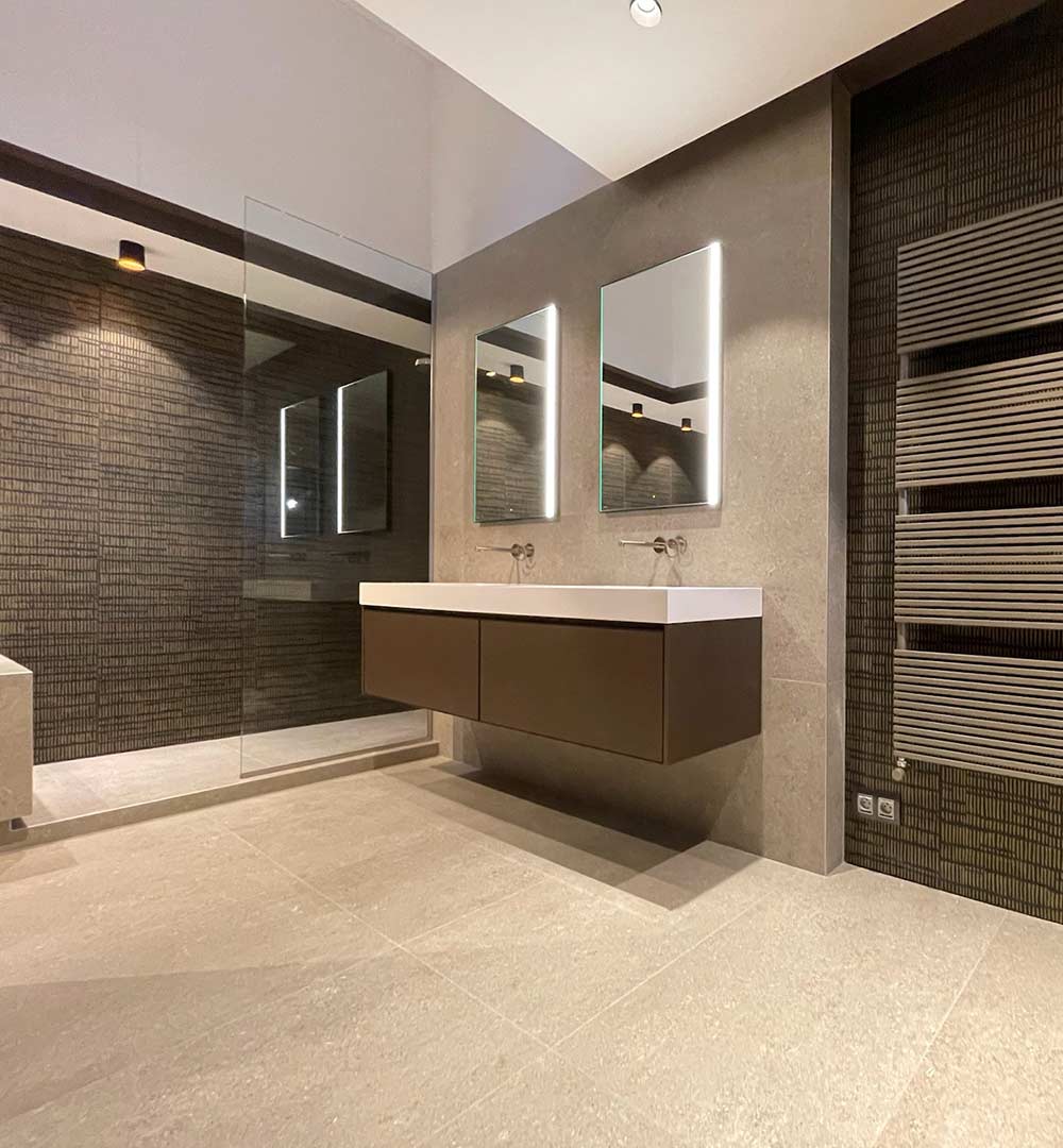 Rénovation finale de la salle de bains à Lyon